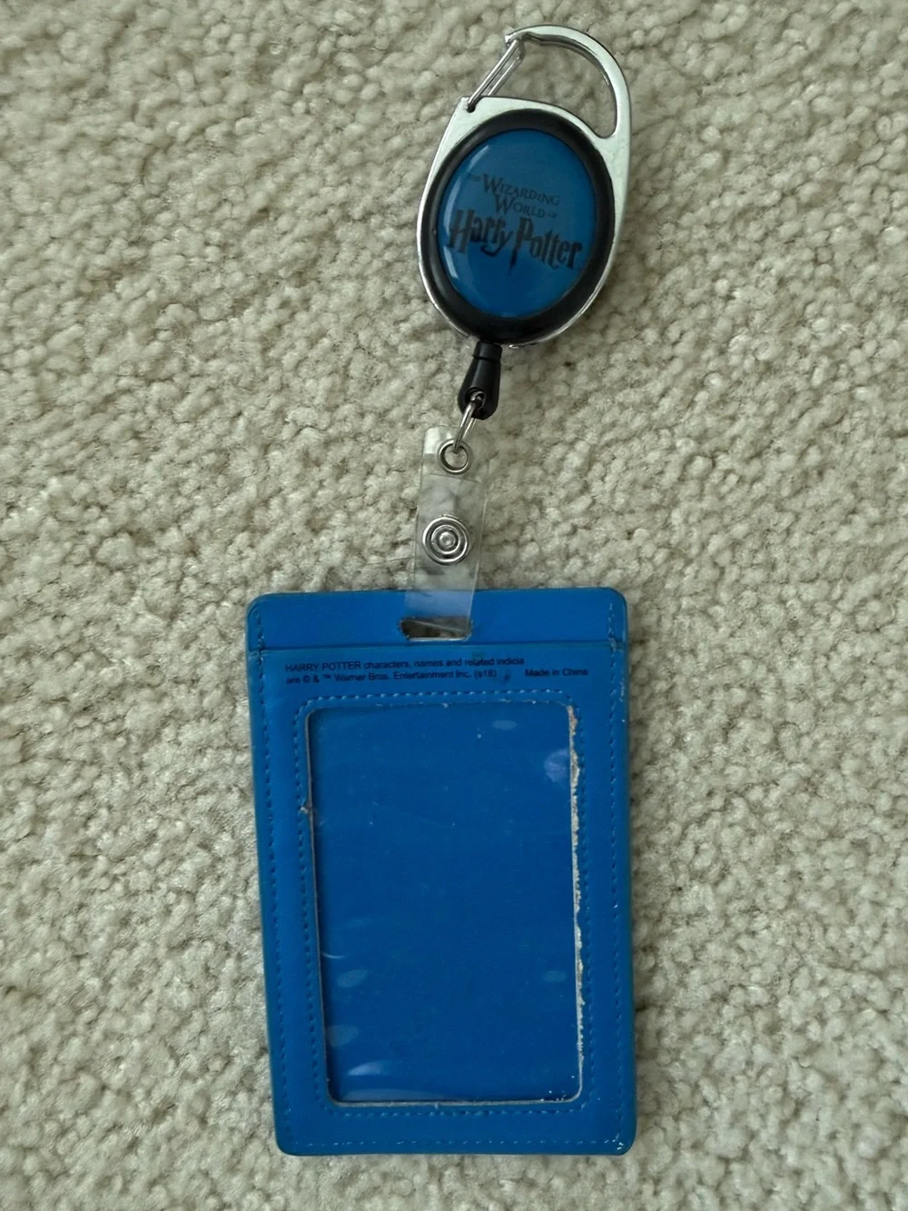 Universal Wizarding World Harry Potter Ravenclaw Retractable ID Holder
